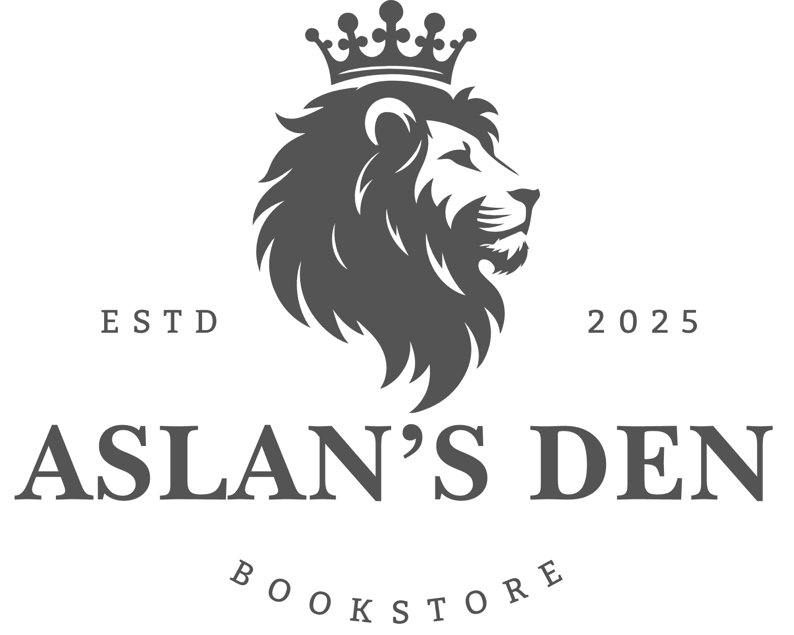 Aslan's Den Bookstore logo